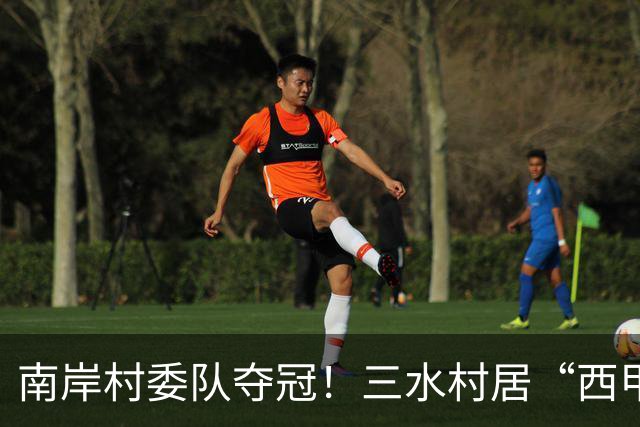 南岸村委队夺冠！三水村居“西甲”燃情落幕